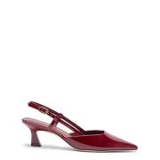 Stuart Weitzman Vinnie 50 Slingback Red, Dam