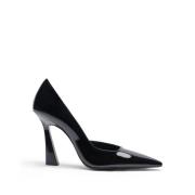 Stuart Weitzman Vinnie 100 Dorsay Pump Black, Dam