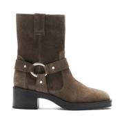 Stuart Weitzman JAX Bootie Gray, Dam