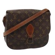 Louis Vuitton Vintage Pre-owned Canvas louis-vuitton-vskor Brown, Dam