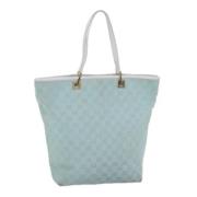 Gucci Vintage Pre-owned Canvas gucci-vskor Blue, Dam