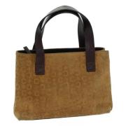 Celine Vintage Pre-owned Canvas celine-vskor Beige, Dam