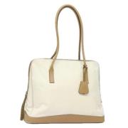 Prada Vintage Pre-owned Laeder prada-vskor Beige, Dam