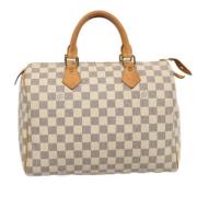 Louis Vuitton Vintage Pre-owned Canvas louis-vuitton-vskor Beige, Dam