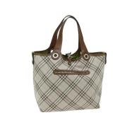 Burberry Vintage Pre-owned Nylon handvskor Beige, Dam