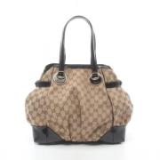 Gucci Vintage Pre-owned Laeder gucci-vskor Beige, Dam