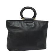 Celine Vintage Pre-owned Laeder handvskor Black, Dam