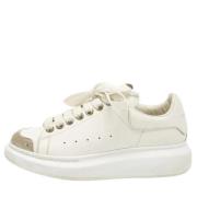 Alexander McQueen Pre-owned Pre-owned Laeder sneakers White, Dam