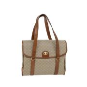 Celine Vintage Pre-owned Canvas celine-vskor Beige, Dam