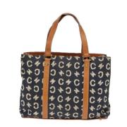 Celine Vintage Pre-owned Canvas celine-vskor Blue, Dam