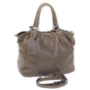 Prada Vintage Pre-owned Laeder prada-vskor Brown, Dam