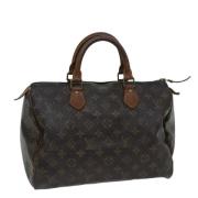 Louis Vuitton Vintage Pre-owned Canvas louis-vuitton-vskor Brown, Dam