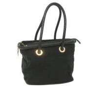 Celine Vintage Pre-owned Nylon axelremsvskor Black, Dam