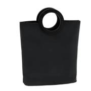 Celine Vintage Pre-owned Nylon handvskor Black, Dam