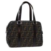 Fendi Vintage Pre-owned Canvas fendi-vskor Brown, Dam