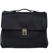 Gucci Vintage Pre-owned Laeder portfljer Black, Herr