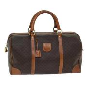 Celine Vintage Pre-owned Laeder handvskor Brown, Dam