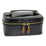 Gucci Vintage Pre-owned Canvas necessrer Black, Dam