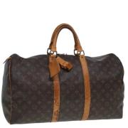 Louis Vuitton Vintage Pre-owned Canvas louis-vuitton-vskor Brown, Dam