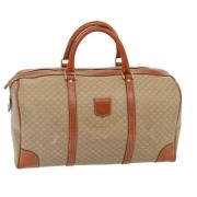 Celine Vintage Pre-owned Laeder handvskor Brown, Dam