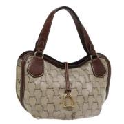 Celine Vintage Pre-owned Canvas celine-vskor Brown, Dam