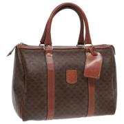 Celine Vintage Pre-owned Laeder handvskor Brown, Dam