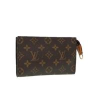 Louis Vuitton Vintage Pre-owned Canvas necessrer Brown, Dam