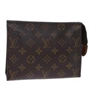 Louis Vuitton Vintage Pre-owned Canvas necessrer Brown, Dam