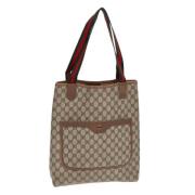 Gucci Vintage Pre-owned Laeder gucci-vskor Beige, Dam