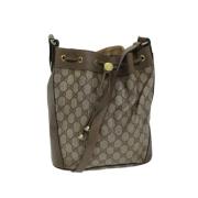 Gucci Vintage Pre-owned Canvas gucci-vskor Beige, Dam