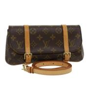 Louis Vuitton Vintage Pre-owned Canvas necessrer Brown, Dam