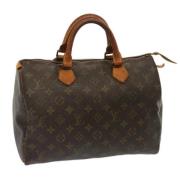 Louis Vuitton Vintage Pre-owned Canvas louis-vuitton-vskor Brown, Dam