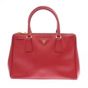 Prada Vintage Pre-owned Tyg prada-vskor Red, Dam