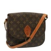 Louis Vuitton Vintage Pre-owned Canvas louis-vuitton-vskor Brown, Dam