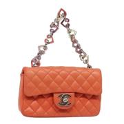 Chanel Vintage Pre-owned Silke chanel-vskor Orange, Dam