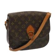 Louis Vuitton Vintage Pre-owned Canvas louis-vuitton-vskor Brown, Dam