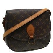 Louis Vuitton Vintage Pre-owned Canvas louis-vuitton-vskor Brown, Dam