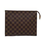 Louis Vuitton Vintage Pre-owned Canvas necessrer Brown, Dam