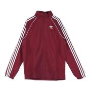 Adidas Collegiate Burgundy Windbreaker Jacket Red, Herr