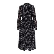 Michael Kors Polka Dot klänning Black, Dam