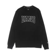 Vans Svart Lättvikts Crewneck Sweatshirt Black, Herr