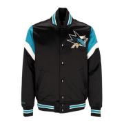 Mitchell & Ness San Jose Sharks Bomberjacka Black, Herr