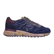 Premiata Blå Mick Modell Sneakers Blue, Herr