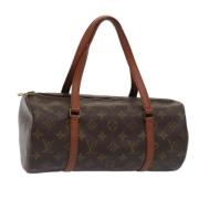 Louis Vuitton Vintage Pre-owned Canvas louis-vuitton-vskor Brown, Dam