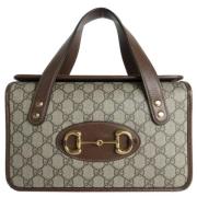 Gucci Vintage Pre-owned Laeder gucci-vskor Beige, Dam