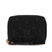 Louis Vuitton Vintage Pre-owned Laeder plnbcker Black, Dam