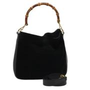 Gucci Vintage Pre-owned Mocka gucci-vskor Black, Dam