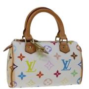 Louis Vuitton Vintage Pre-owned Canvas louis-vuitton-vskor White, Dam