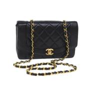 Chanel Vintage Pre-owned Laeder chanel-vskor Black, Dam