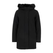 Woolrich Stretch dunjacka i svart Black, Dam